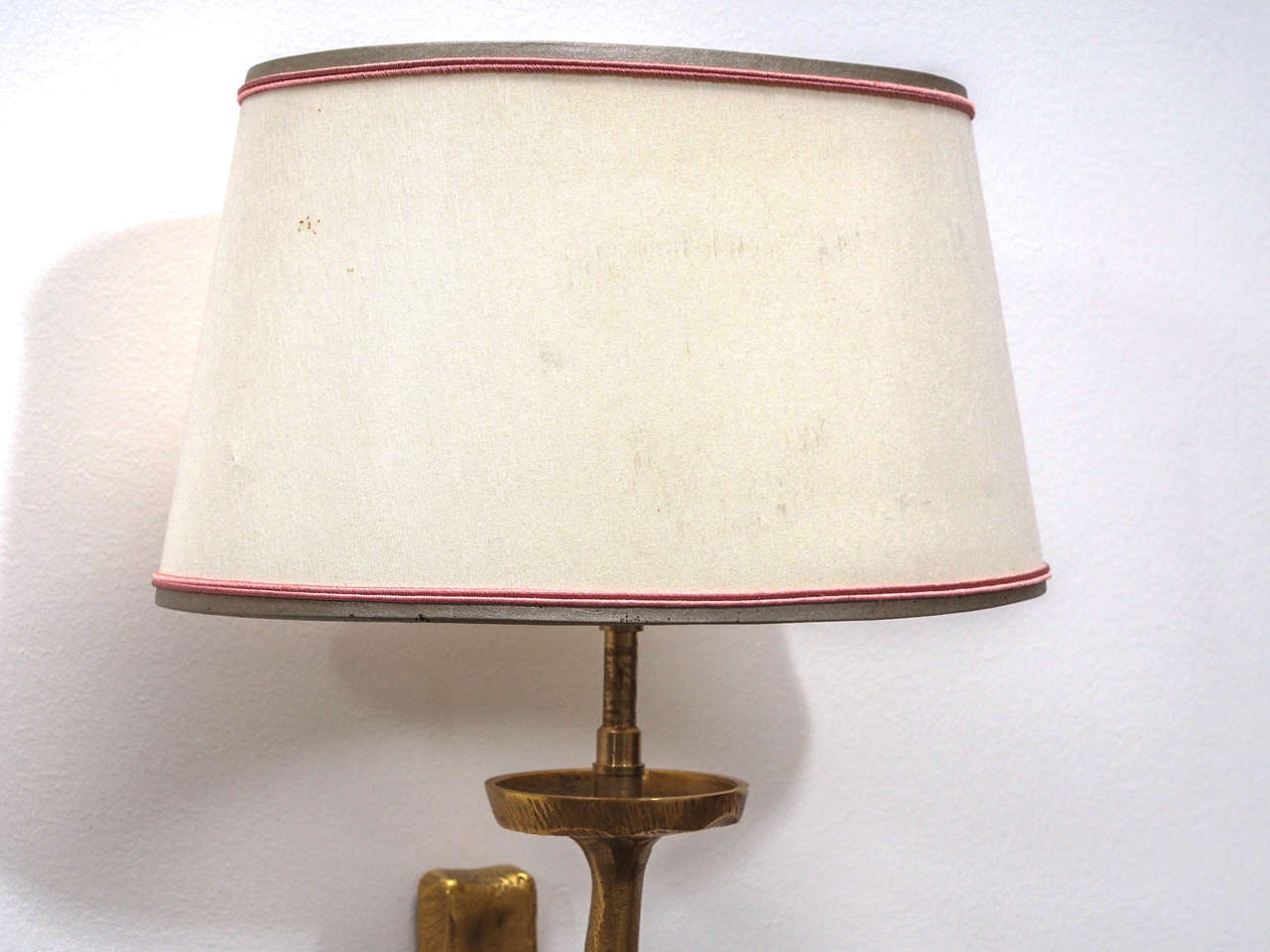 French sale Gilt Bronze Sconce in the style of Felix Agostini
